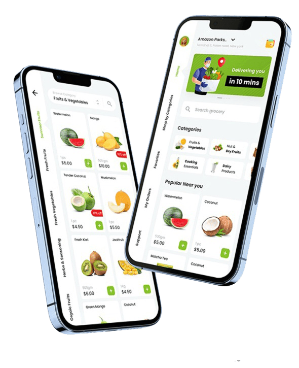 NettVend online shop on mobile — browse products and order from home